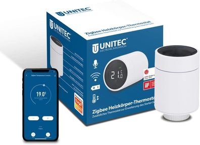 Erweiterung des UNITEC smarten Heizkörperthermostats