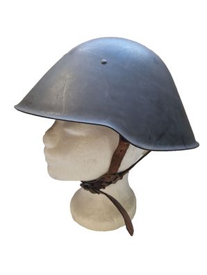 DDR NVA M56 Stahlhelm mit Zinkring u. 3 Nieten 60er Jahre (1962) LaSK LSK MdI GT