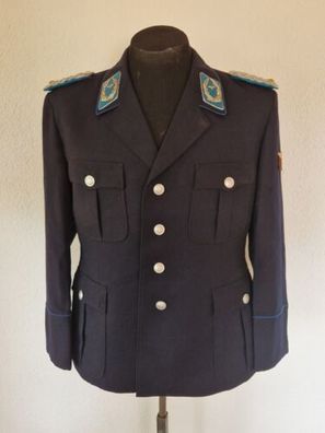 DDR MdI Transportpolizei Uniformjacke für Stabsoffiziere der Hubschrauberstaffel