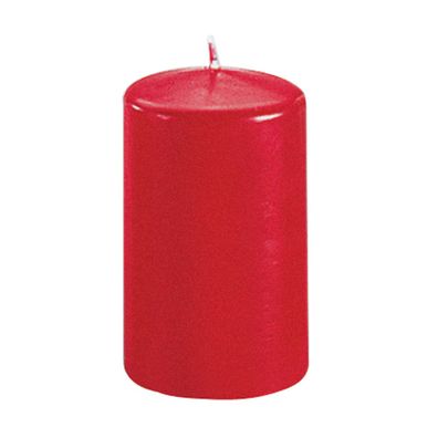 Kerzen Stumpenkerzen Candle rubin 80x60mm RAL Qualität 1 Stück