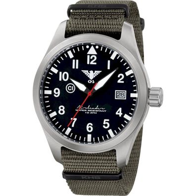 KHS - Armbanduhr - Herren - Chronograph - Airleader Steel - KHS. AIRS. NSGO