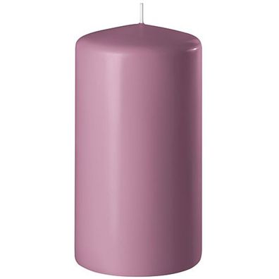 Kerzen Stumpenkerzen Candle antikrosa 130x70mm RAL Qualität 1 Stück