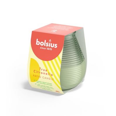 Bolsius Patio Licht True Citronella Grün