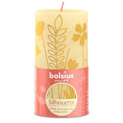 Bolsius Rustik Kerze Silhouette Sommer 130/68mm