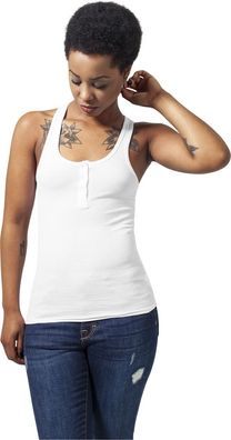 Urban Classics Damen Ladies Button Tanktop TB452