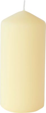 Duni Stumpenkerzen matt cream 150x70mm 6 Stück