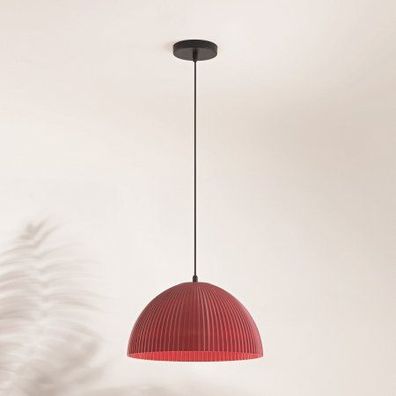 Fabas Luce 3757-40-133 Pendelleuchte Carola bordeaux 36cm E27