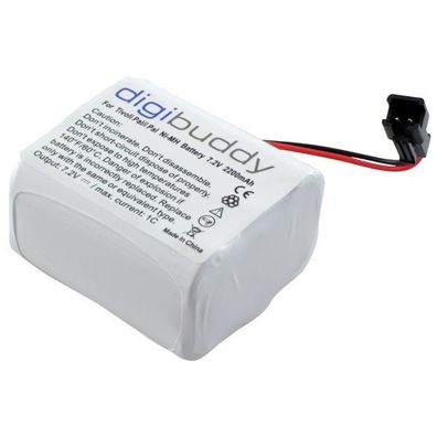 digibuddy - Ersatzakku kompatibel zu Tivoli Pal / iPal - 7,2 Volt 2200mAh Ni-MH