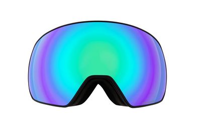 Redbull Snow Goggle Fink-02Gr3 black + brown with blue mirror