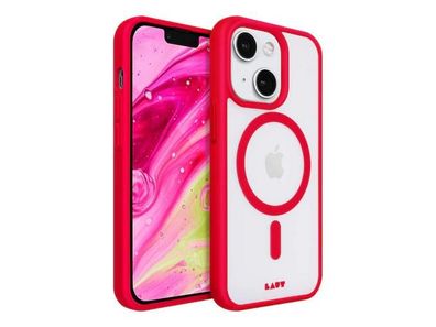 LAUT Schutz Hülle HUEX Protect Backcover für Apple iPhone 14 Plus rot