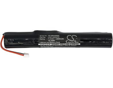 Ersatzakku - CS-SRX500SL - Sony SRS-X5 / LIS2128HNPD - 7,4 Volt 2600mAh Li-Ion