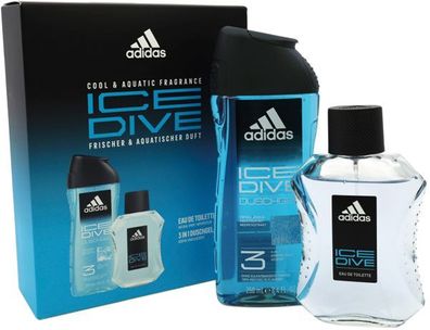 Adidas Geschenkset ICE DIVE für Herren 2-teilig