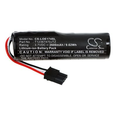 Ersatzakku - CS-LOE174SL - Logitech 1749LZ0PSAS8 / T12367470JTZ - 3,7 Volt 2600mAh