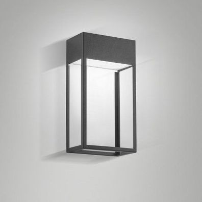 Fabas Luce 6556-21-294 LED Wandleuchte Edo dunkelgrau 3000K IP65