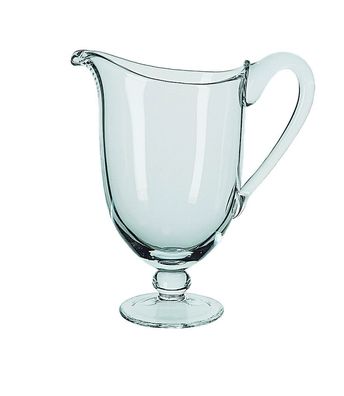 Lambert Esmeralda Krug oval auf Fuß, 0,7 l Kristallglas klar, H 24 cm, D 23 cm 13284