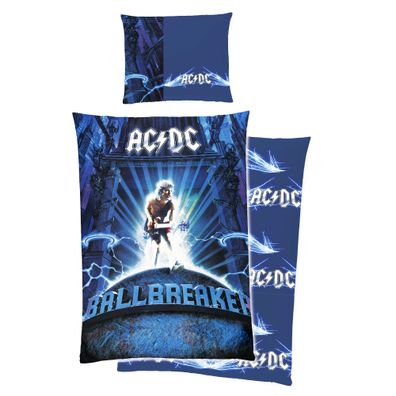 ACDC Ballbreaker Bettwäsche Linon / Renforcé
