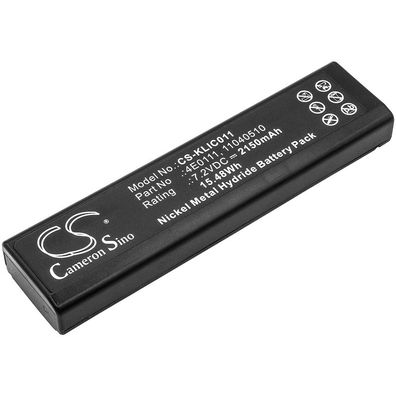 Ersatzakku - CS-KLIC011 - KODAK DCS-520 / 11040510 - 7,2 Volt 2150mAh Ni-MH