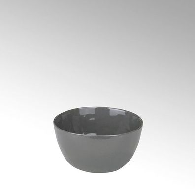 Lambert Piana Schüssel, Stoneware, anthrazit, H7 D14cm 21514 SK