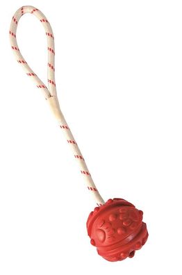 Trixie Ball am Seil, Naturgummi ø 7 cm/35 cm