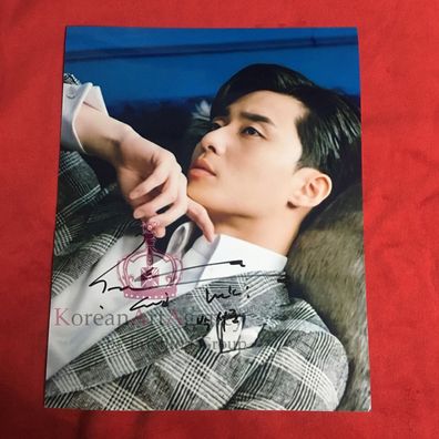 Park Seo Joon What´s Wrong with Secretary Kim Limited Rare 10inches Autograph