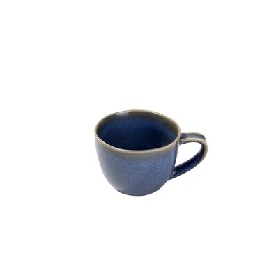 Lambert Bacoli Kaffee-/Teetasse Stoneware mit Reaktivglasur, basalt H 7 cm, Ø 9,5