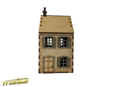 WAR030 TTCombat - World War - 28mm Terrace House - (Terrain, Gelände, WW 2)