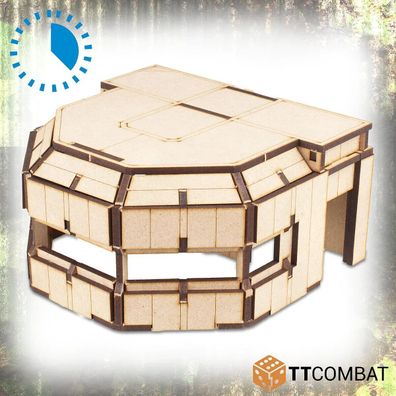 WAR087 TTCombat - World War - Pill Box (Tabletop Terrain, Gelände, WW II)