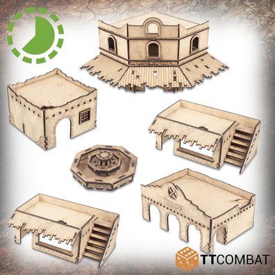 WWS-126 TTCombat - Wild West - Mexican Calle Principal - (Tabletop Terrain)