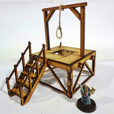 WWS001 TTCombat - Wild West - Hangman's Gallows - (Table Top Terrain, Gelände)