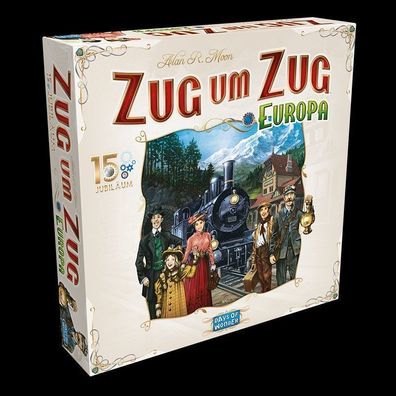 Zug um Zug Europa 15 Jahre Edition - (Days of Wonder, Asmodee)