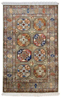 Teppich Orient Ziegler Khorjin 100x150 cm 100% Wolle Handgeknüpft Carpet Rug