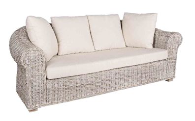 Rattansofa Coba, 205 cm 204x96x80 cm