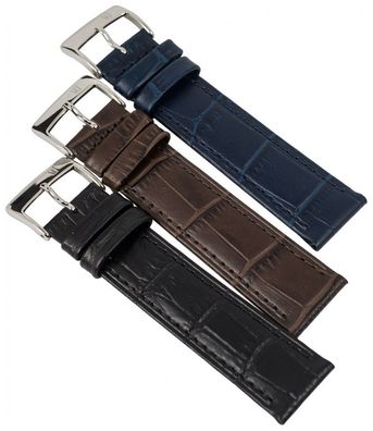 Festina Uhrenarmband 19mm | für F16745 Leder mit Kroko-Prägung