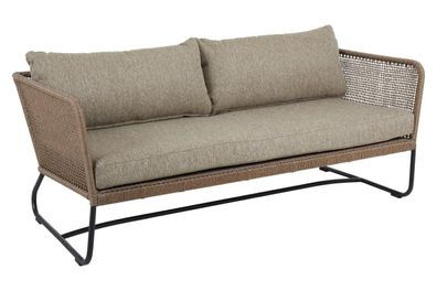 Gartensofa Pors mit Kissen 170x75x74 cm