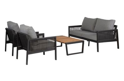 Garten-Set Sydney mit Kissen und Couchtisch 158x240x70 cm