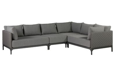 Gartenecksofa Domino mit Kissen 300x225x88 cm