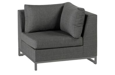 Gartenmodulsofa Rhodos Eckelement 90x90x70 cm