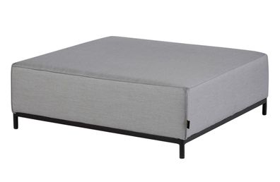 Gartensofa Como aus Aluminium, 1-Sitzer 105x105x36 cm