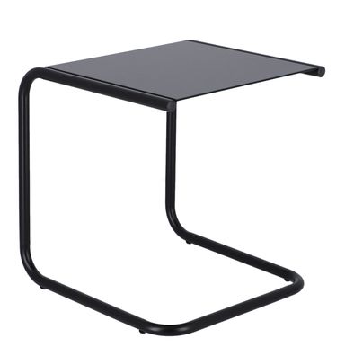 Beistelltisch Club aus Aluminium, Edition Schwarz 40x40x40 cm