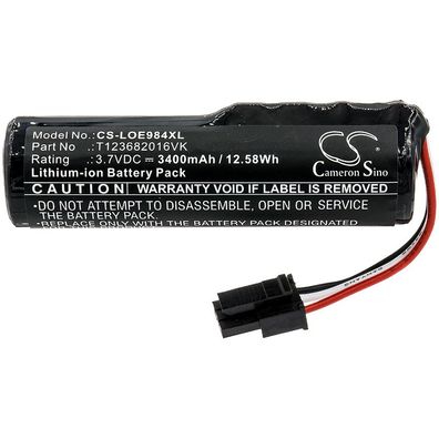 Ersatzakku - CS-LOE984XL - Logitech 984-001405 / T123682016VK - 3,7 Volt 3400mAh