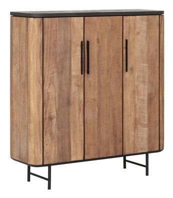 Highboard Soho aus recyceltem Teakholz, 120 cm 120x40x130 cm