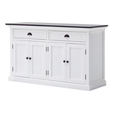 Sideboard Halifax Contrast mit Téren und Schubladen, 145 cm 145x50x85 cm