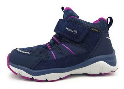 Superfit Sportschuh Synth. Sport 5 1-000247-8010 Blau 8010 Blau/Pink