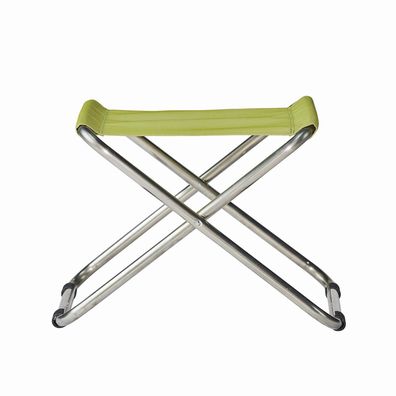 Hocker Chico aus Aluminium, Pistazie