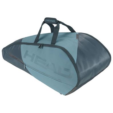 Head Tour Racquet Bag L Black/Cyan Tennistasche