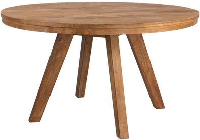 Esstisch Tradition aus recyceltem Teakholz, 140 cm 140x140x78 cm