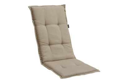 Auflage Florina High fér Gartenstéhle, Taupe 51x46x74 cm