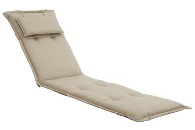 Auflage Florina fér Gartenliegen 49 cm, Taupe 49x123x74 cm