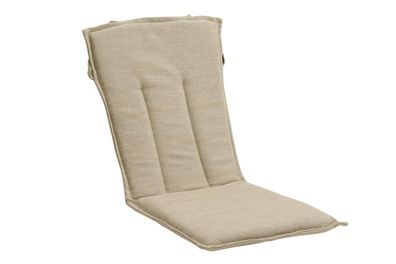 Auflage fér Gartenstuhl Ninja mit Armlehne, Beige 50x44x59 cm