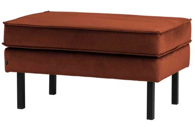 Hocker Rodeo Samt, Rost 84x54x45 cm